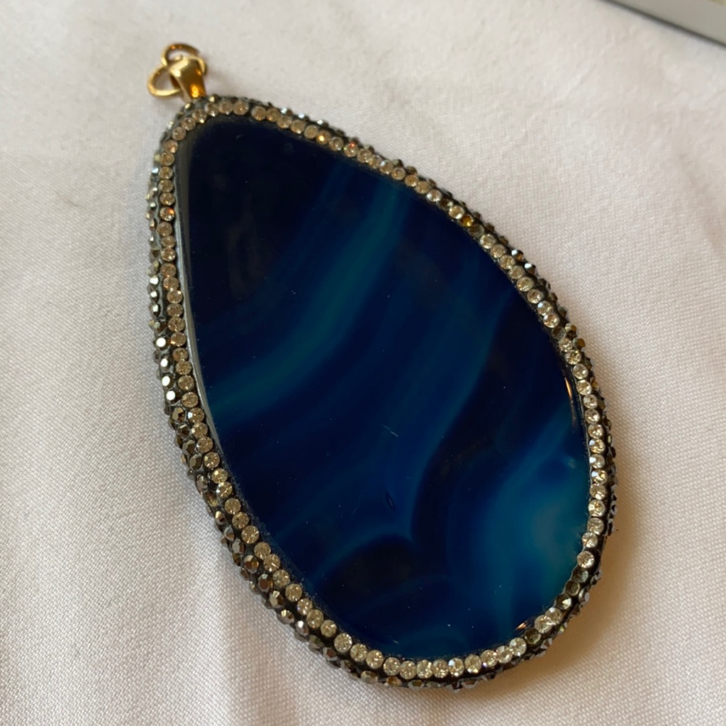 Blue Agate Slice